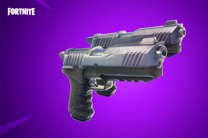 Fortnite : Pistolet double, nouvelle arme du patch 4.5